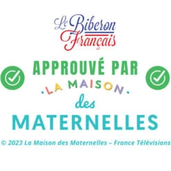 Lot De 2 Tétines 3 Vitesses 2ème âge -Bébé Rêves Promos Magasin 5Ble biberon francais5D approuve par la maison des maternelles 1