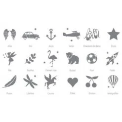 Trousse De Toilette Terracotta (personnalisable) -Bébé Rêves Promos Magasin 5Bles griottes5D guide 18 motifs maj juillet 2021