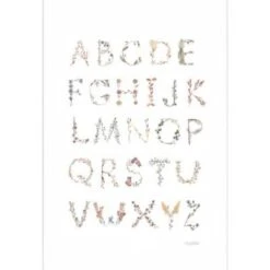 Mushie Affiche Alphabet (42 X 30 Cm)