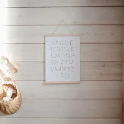 Mushie Affiche Alphabet (42 X 30 Cm) -Bébé Rêves Promos Magasin affiche alphabet 42 x 30 cm 5