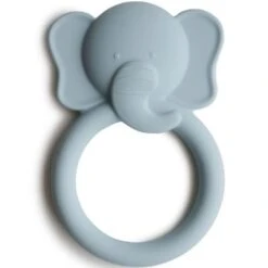 Mushie Anneau De Dentition En Silicone Éléphant
