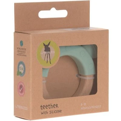 LÄSSIG Anneau De Dentition Vert D'eau Little Chums 6 LÄSSIG Anneau De Dentition Vert D'eau Little Chums – Image 6