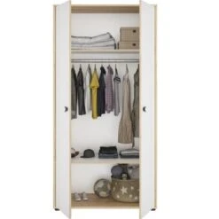 Armoire 2 Portes Arthur -Bébé Rêves Promos Magasin armoire 2 portes arthur 3