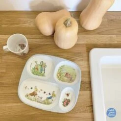 Assiette à Compartiments Pierre Lapin -Bébé Rêves Promos Magasin assiette a compartiments pierre lapin 3