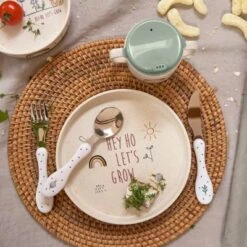 LÄSSIG Assiette Hey Ho Let's Grow Vert Garden Explorer -Bébé Rêves Promos Magasin assiette hey ho let s grow vert garden explorer 6