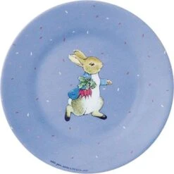 Assiette Pierre Lapin Bleue Claire (20 Cm)