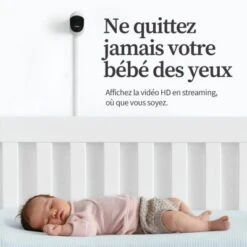 Babyphone Audio Avec Vidéo Owlet Cam 2 Blanc -Bébé Rêves Promos Magasin babyphone audio avec video owlet cam 2 blanc 3