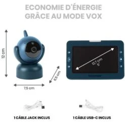 BabyMoov Babyphone Vidéo YOO Master+ -Bébé Rêves Promos Magasin babyphone video yoo master 3