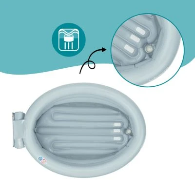 BabyMoov Baignoire Gonflable Aqua Dots Avec Transat Intégré 3 BabyMoov Baignoire Gonflable Aqua Dots Avec Transat Intégré – Image 3