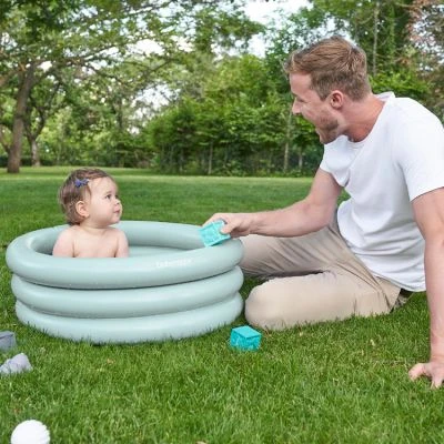 BabyMoov Baignoire Gonflable Aqua Dots Avec Transat Intégré 6 BabyMoov Baignoire Gonflable Aqua Dots Avec Transat Intégré – Image 6