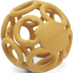 Liewood Balle De Dentition En Silicone Jaune
