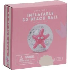 SunnyLife Ballon Gonflable 3D Ocean Treasure Rose -Bébé Rêves Promos Magasin ballon gonflable 3d ocean treasure rose 6