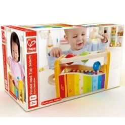 Hape Banc à Marteler Avec Xylophone -Bébé Rêves Promos Magasin banc a marteler avec xylophone 8
