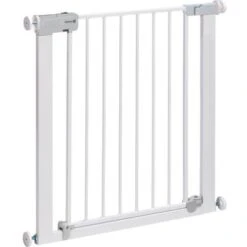 Safety 1st Barrière De Sécurité Auto Close Métal Blanc -Bébé Rêves Promos Magasin barriere de securite auto close metal blanc 3