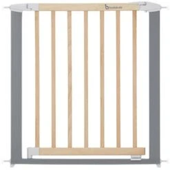 Badabulle Barrière De Sécurité En Bois Et Métal Safe & Lock