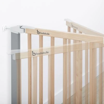 Badabulle Barrière De Sécurité En Bois Et Métal Safe & Lock 5 Badabulle Barrière De Sécurité En Bois Et Métal Safe & Lock – Image 5