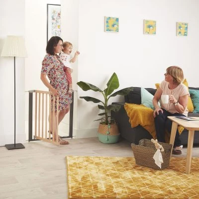 Badabulle Barrière De Sécurité En Bois Et Métal Safe & Lock 7 Badabulle Barrière De Sécurité En Bois Et Métal Safe & Lock – Image 7