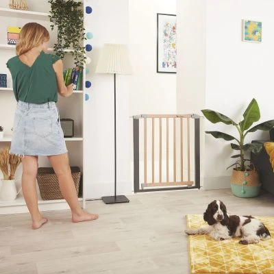 Badabulle Barrière De Sécurité En Bois Et Métal Safe & Lock 8 Badabulle Barrière De Sécurité En Bois Et Métal Safe & Lock – Image 8