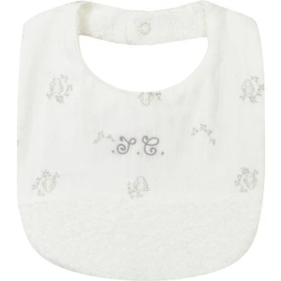 TARTINE ET CHOCOLAT Bavoir à Pression Petit Augustin (28 X 25 Cm) 1 TARTINE ET CHOCOLAT Bavoir à Pression Petit Augustin (28 X 25 Cm)