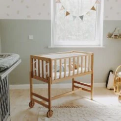 Berceau Cododo Betty Naturel Brut (45 X 90 Cm) -Bébé Rêves Promos Magasin berceau cododo betty naturel brut 45 x 90 cm 7