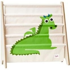 3 Sprouts Bibliothèque En Tissu Dragon