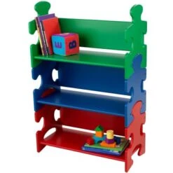 KidKraft Bibliothèque Enfant Puzzle Multicolore