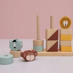 Trixie Blocs à Empiler En Bois Animaux -Bébé Rêves Promos Magasin blocs a empiler en bois animaux 7