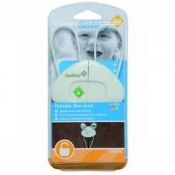 Safety 1st Bloque Placard Flexible SecurTech Blanc