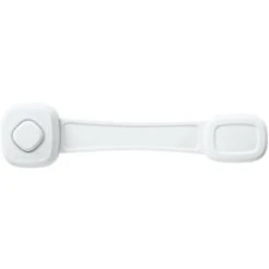 Safety 1st Bloque Porte Secret Button Blanc