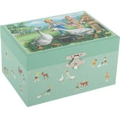 Trousselier Boîte à Bijoux Musicale Oies Mémoire D'enfance Jeanne Lagarde