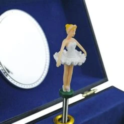 Trousselier Boîte à Bijoux Musicale Phosphorescente Ballerine Bleue -Bébé Rêves Promos Magasin boite a bijoux musicale phosphorescente ballerine bleue 4