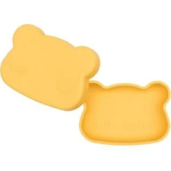 Boîte à Goûter Multifonctions Ours Jaune -Bébé Rêves Promos Magasin boite a gouter multifonctions ours jaune 3