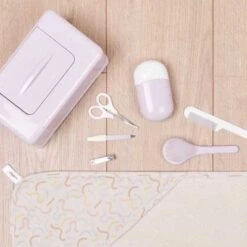 Boîte à Lingettes Speckles Lila -Bébé Rêves Promos Magasin boite a lingettes speckles lila 5