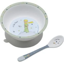 Bol à Ventouse + Cuillère Le Petit Prince
