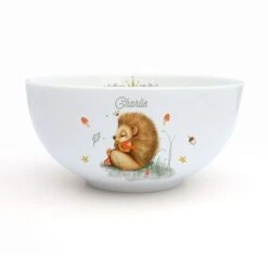 Bol En Porcelaine Hérisson (personnalisable)