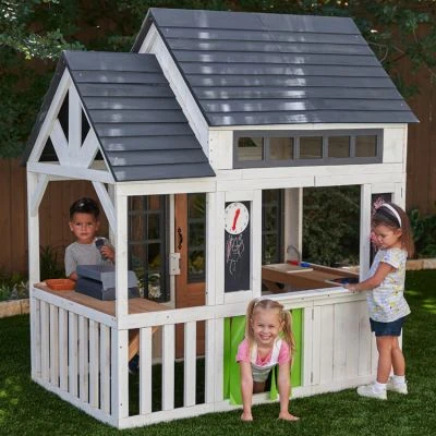 KidKraft Cabane De Jardin Scenic View En Bois Blanc 2 KidKraft Cabane De Jardin Scenic View En Bois Blanc – Image 2