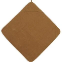 Jollein Cape De Bain En éponge De Coton Caramel (75 X 75 Cm)