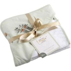 Cape De Bain + Gant Botanica (75 X 75 Cm) -Bébé Rêves Promos Magasin cape de bain gant botanica 75 x 75 cm 3