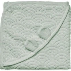 Cam Cam Copenhagen Cape De Bain Ours Vert Sauge (80 X 80 Cm)