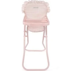 Pasito A Pasito Chaise Haute Pour Poupée Tom Vichy Rosa
