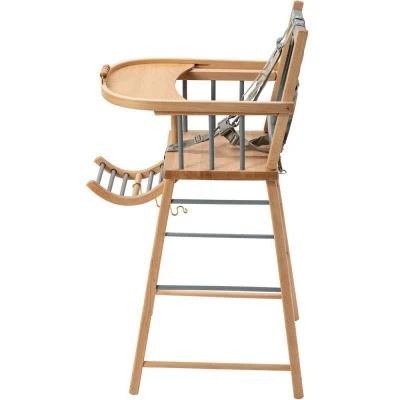 Chaise Haute Traditionnelle André Hybride Bleu Gris 7 Chaise Haute Traditionnelle André Hybride Bleu Gris – Image 7