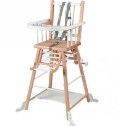 Chaise Haute Transformable Marcel Hybride Blanc