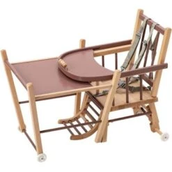 Chaise Haute Transformable Marcel Hybride Vieux Rose -Bébé Rêves Promos Magasin chaise haute transformable marcel hybride vieux rose 8