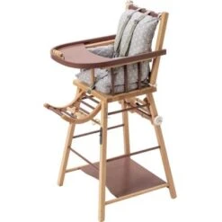 Chaise Haute Transformable Marcel Hybride Vieux Rose -Bébé Rêves Promos Magasin chaise haute transformable marcel hybride vieux rose 9