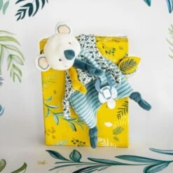 Coffret Doudou Attache Sucette Yoca Le Koala (20 Cm) -Bébé Rêves Promos Magasin coffret doudou attache sucette yoca le koala 20 cm 5