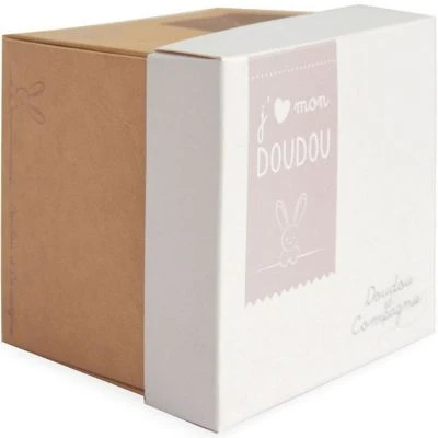 Coffret Doudou Mouchoir Ours (10 Cm) 4 Coffret Doudou Mouchoir Ours (10 Cm) – Image 4