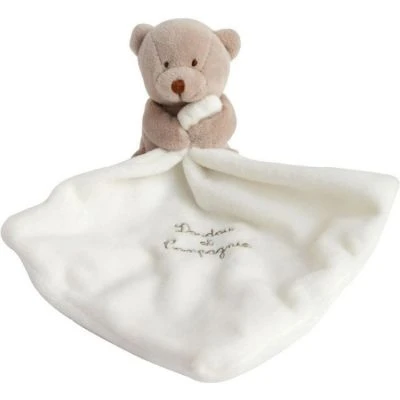 Coffret Doudou Mouchoir Ours (10 Cm) 1 Coffret Doudou Mouchoir Ours (10 Cm)