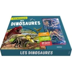 Coffret éducatif A La Découverte Des Dinosaures