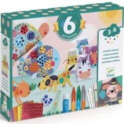 Djeco Coffret Multi Activités Les Animaux Et Leurs Maisons