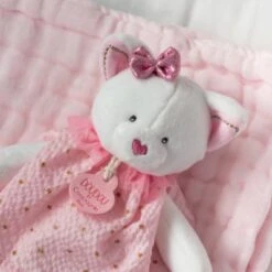 Coffret Peluche Avec Doudou Chat Attrape-rêves (28 Cm) -Bébé Rêves Promos Magasin coffret peluche avec doudou chat attrape reves 28 cm 3
